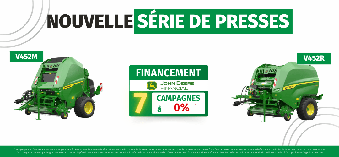 Nouvelles presses John Deere 2025
