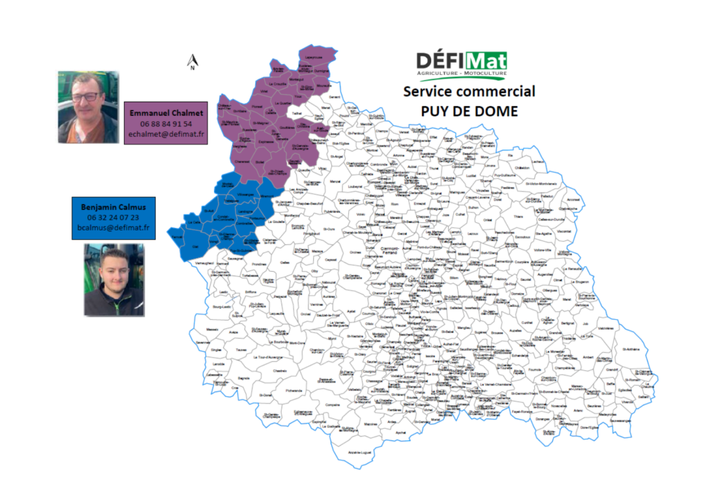 Carte Secteur 63 Défi-Mat