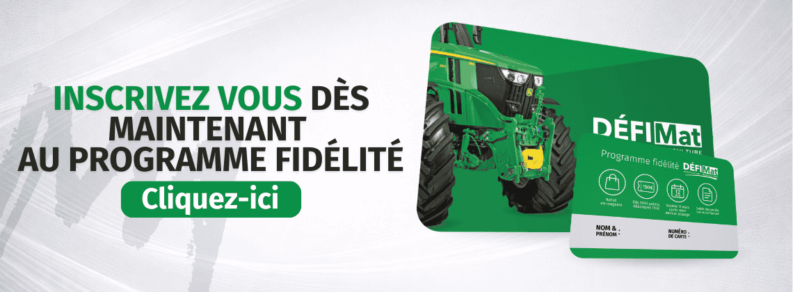 Inscription programme fidélité