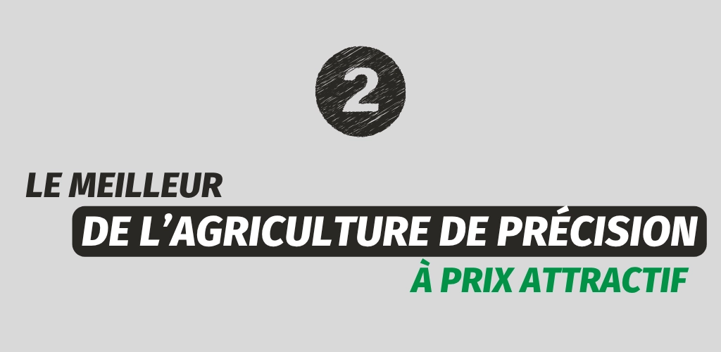 Solution d’agriculture de précision performante et accessible à prix compétitif de la marque John Deere pour agriculteurs